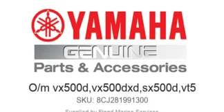 O/m vx500d,vx500dxd,sx500d,vt5 - Genuine Yamaha Product available at Flood Marine