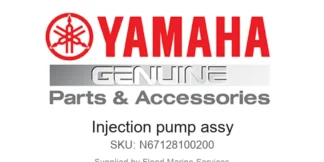 Injection pump assy - Genuine Yamaha Product available at Flood Marine