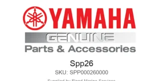 Spp26 - Genuine Yamaha Product available at Flood Marine