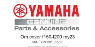 Om cover f150-f200 my23 - Genuine Yamaha Product available at Flood Marine