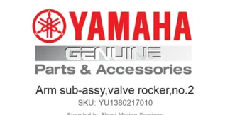 Arm sub-assy,valve rocker,no.2 - Genuine Yamaha Product available at Flood Marine